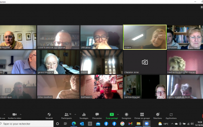 Réunion Visio des moniteurs le 12 Octobre