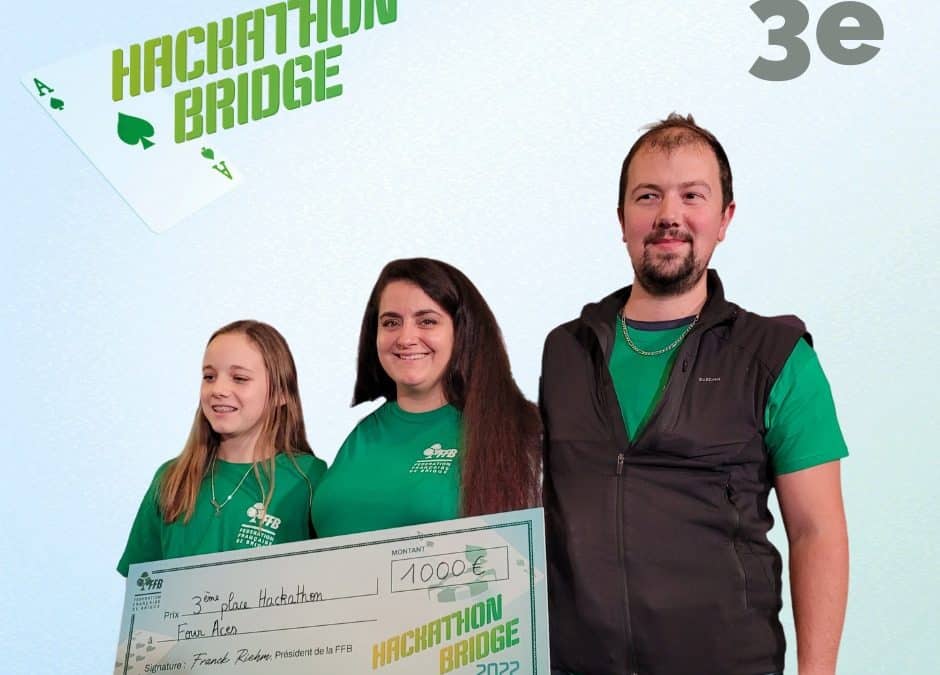 L’Auvergne au Hackathon de bridge